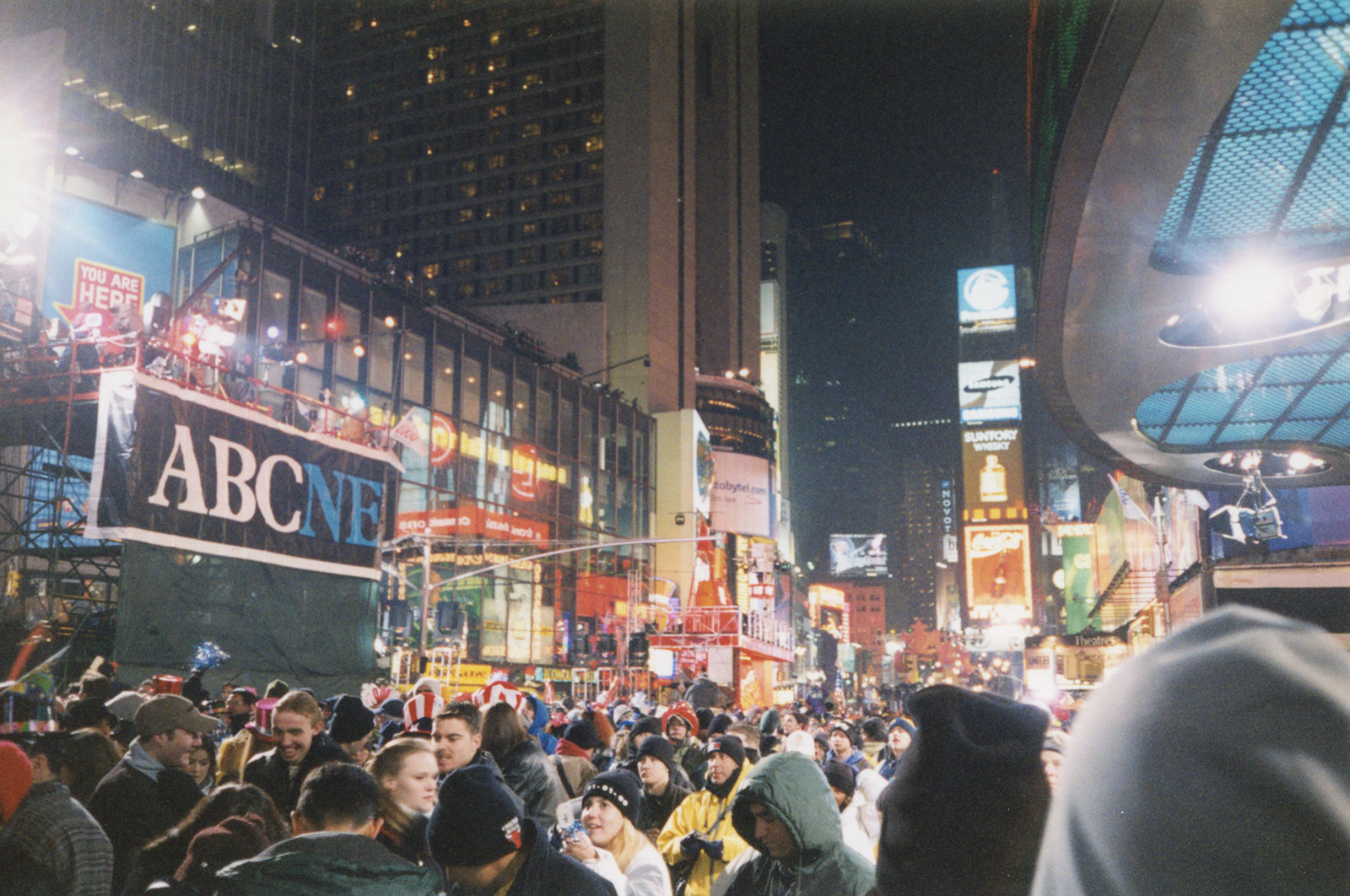 New Years Eve, 1999-2000, Times Square, NYC